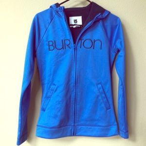 Burton fleece lined hoodie